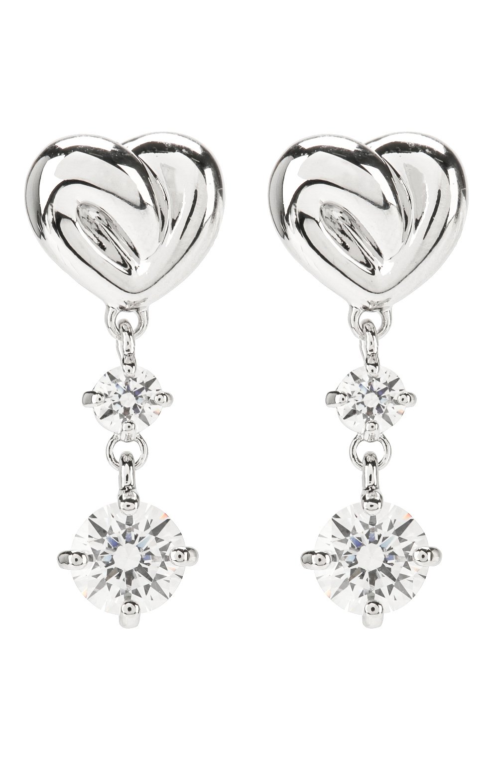 Женские серьги lifelong SWAROVSKI серебряного цвета, арт. 5517943 | Фото 1 (Материал: Металл; Статус проверки: Проверена категория)