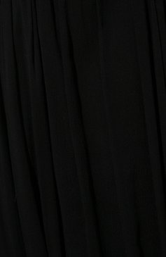 Женское шелковое платье SAINT LAURENT черного цвета, арт. 680249/Y115W | Фото 5 (Случай: Коктейльный; Материал внешний: Шелк; Стили: Гламурный; Женское Кросс-КТ: Сарафаны, Платье-одежда; Длина Ж (юбки, платья, шорты): Мини; Региональные ограничения белый список (Axapta Mercury): Не проставлено; Материал сплава: Проставлено; Нос: Не проставлено; Драгоценные камни: Проставлено; Материал подклада: Шелк)
