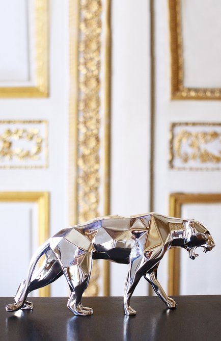 Скульптура panther by richard orlinski CHRISTOFLE серебряного цвета, арт. 03570597 | Фото 2 (Статус проверки: Проверена категория; Ограничения доставки: fragile-2)