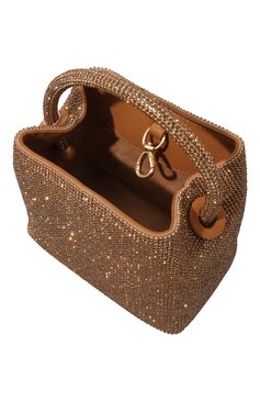Женская сумка solene mini CULT GAIA золотого цвета, арт. TH2545PS | Фото 5 (Сумки-технические: Сумки top-handle; Материал сплава: Проставлено; Размер: mini; Драгоценные камни: Проставлено; Материал: Экокожа)