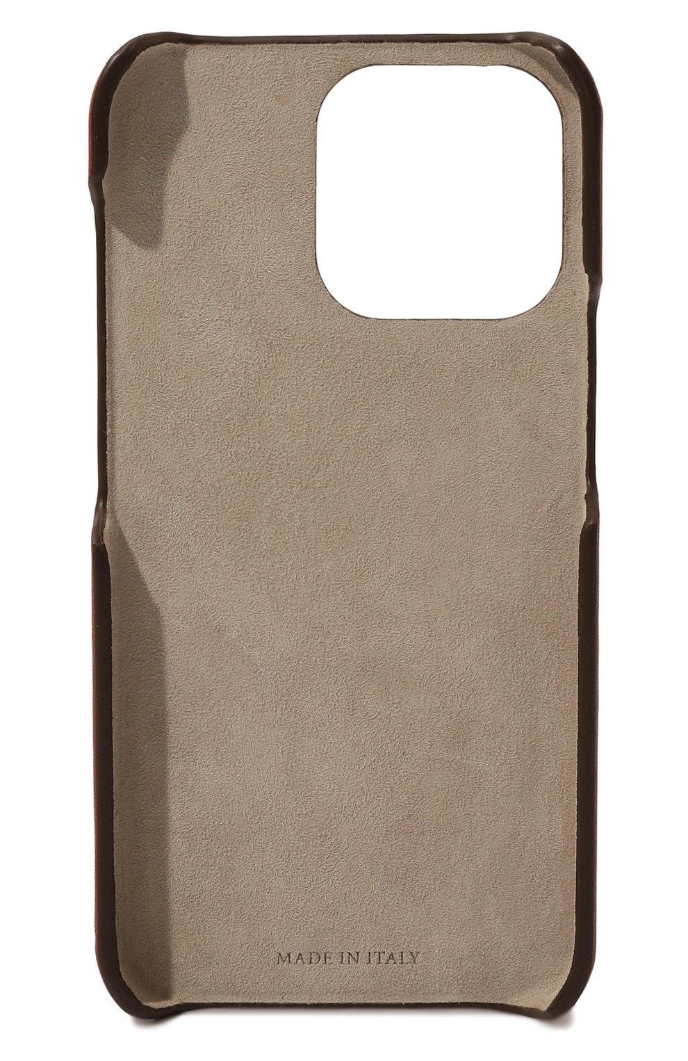 Чехол для iphone 13 pro BRUNELLO CUCINELLI коричневого цвета, арт. MLLIB13P | Фото 2
