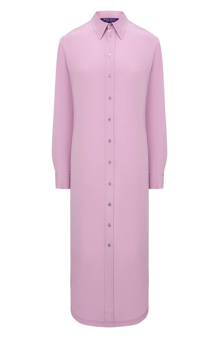 Женское шелковое платье RALPH LAUREN светло-розового цвета по цене 170000 руб., арт. 290849502 | Фото 1