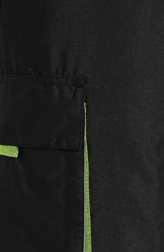 Мужские брюки-карго ICEBERG черного цвета, арт. 20E I1P0/B110/5522 | Фото 5 (Силуэт М (брюки): Карго; Длина (брюки, джинсы): Стандартные; Случай: Повседневный; Материал внешний: Синтетический материал)
