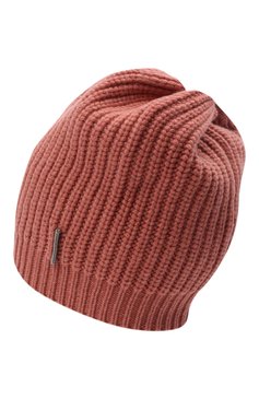 Детского кашемировая шапка BRUNELLO CUCINELLI розового цвета, арт. B52M50299C | Фото 2 (Материал: Текстиль, Кашемир, Шерсть; Материал сплава: Проставлено; Нос: Не проставлено)