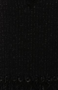 Женское платье LANVIN черного цвета, арт. RW-DR2064-3007-P16 | Фото 3 (Материал внешний: Синтетический материал; Рукава: Без рукавов; Материал подклада: Шелк)