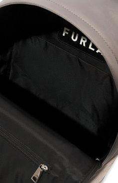 Женский рюкзак cosmo medium FURLA серого цвета, арт. MB00069/S50000 | Фото 5 (Размер: medium; Материал сплава: Проставлено; Материал: Текстиль; Драгоценные камни: Проставлено; Стили: Кэжуэл)