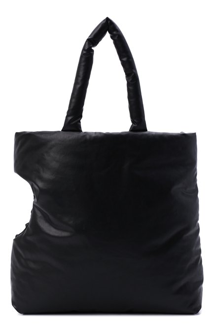 Женский сумка-шопер KASSL EDITIONS черного цвета, арт. H0L21B27100001 | Фото 1 (Материал: Текстиль; Размер: large; Сумки-технические: Сумки-шопперы)