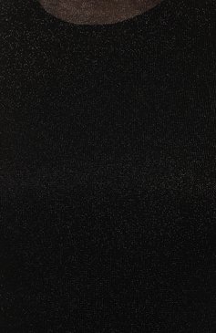 Женский топ из вискозы DOLCE & GABBANA черного цвета, арт. F779WT/HU7PW | Фото 5 (Материал внешний: Синтетический материал, Вискоза; Длина (для топов): Стандартные; Материал сплава: Проставлено; Драгоценные камни: Проставлено; Стили: Кэжуэл)