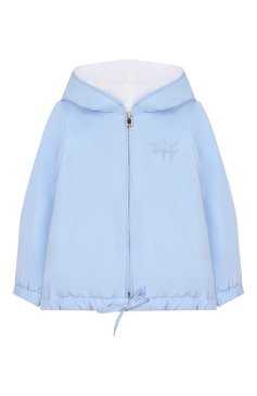 Детского ветровка IL GUFO голубого цвета, арт. P20GR004N0001/3M-9M | Фото 1 (Кросс-КТ НВ: Ветровка)