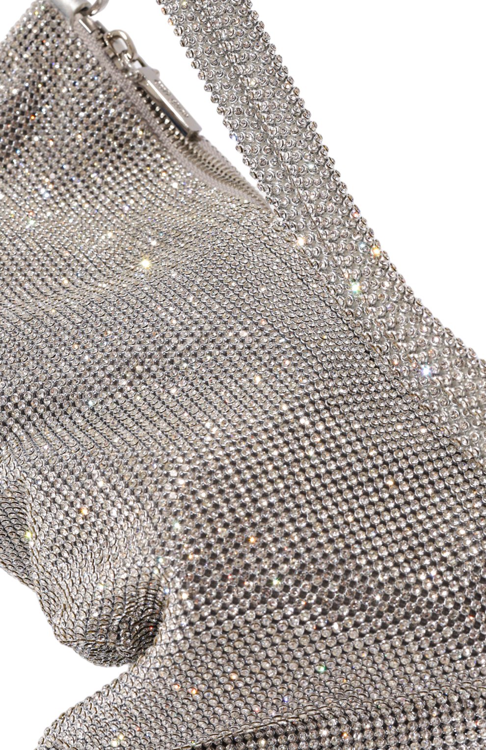 Женская сумка hera nano CULT GAIA серебряного цвета, арт. SH2086MS | Фото 3 (Сумки-технические: Сумки top-handle; Материал сплава: Проставлено; Драгоценные камни: Проставлено; Материал: Экокожа)