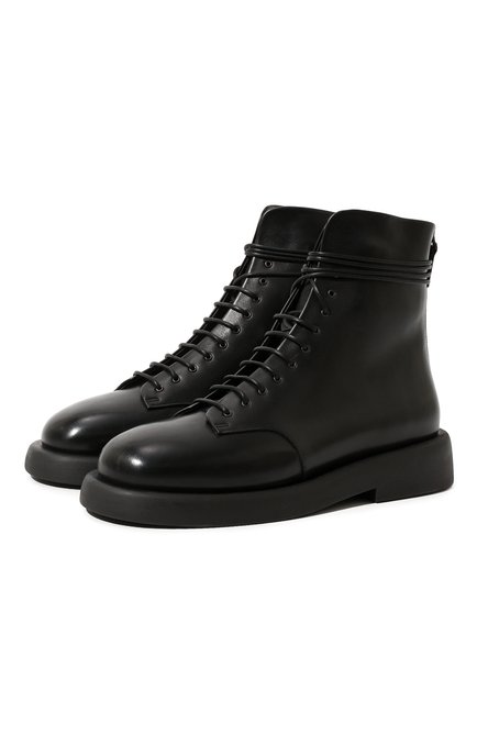 Женские кожаные ботинки gommello MARSELL черного цвета по цене 0 руб., арт. MWG470/118 | Фото 1