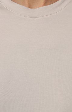 Женская футболка ZIMMERLI светло-серого цвета, арт. 1362-33004 | Фото 5 (Региональные ограничения белый список (Axapta Mercury): Не проставлено; Материал внешний: Синтетический материал, Хлопок; Материал сплава: Проставлено; Нос: Не проставлено; Женское Кросс-КТ: Футболка-белье)