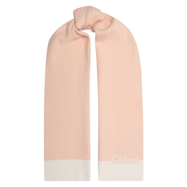 Хлопковый шарф Chloé Chloe