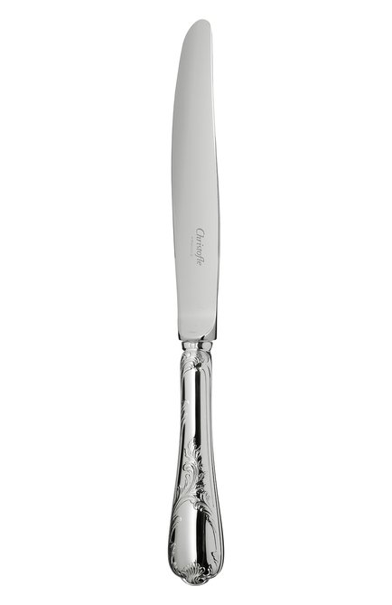 Нож обеденный marly silver plated CHRISTOFLE серебряного цвета по цене 17100 руб., арт. 00038009 | Фото 1