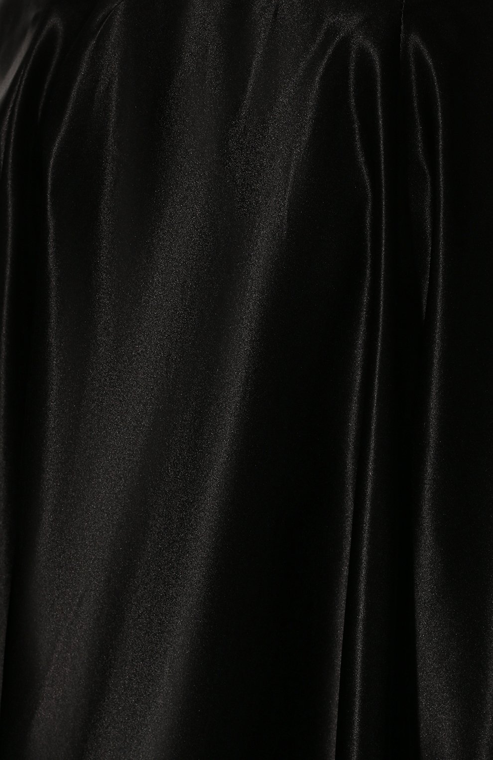 Женская юбка из вискозы и шелка PERVERT черного цвета, арт. PE22/SK202/60-04 | Фото 5 (Материал внешний: Шелк, Вискоза; Женское Кросс-КТ: Юбка-одежда; Материал сплава: Проставлено; Длина Ж (юбки, п латья, шорты): Миди; Драгоценные камни: Проставлено; Стили: Романтичный)