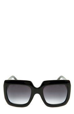 Женские солнцезащитные очки GUCCI черного цвета, арт. 3826 D28 90 | Фото 2 (Материал внутренний: Не назначено; Региональные ограничения белый список (Axapta Mercury): Не проставлено; Нос: Не проставлено; Тип очков: С/з)