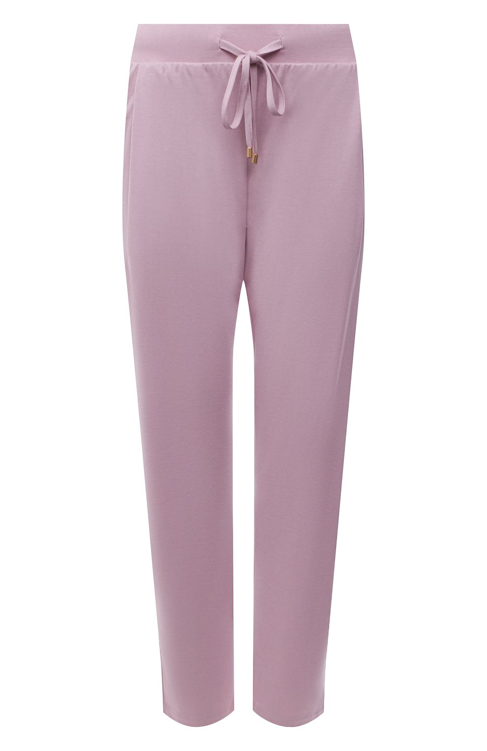 Женские брюки HANRO светло-розового цвета, арт. 077880 | Фото 1 (Женское Кросс-КТ: Брюки-белье; Материал внешний: Синтетический материал, Хлопок)