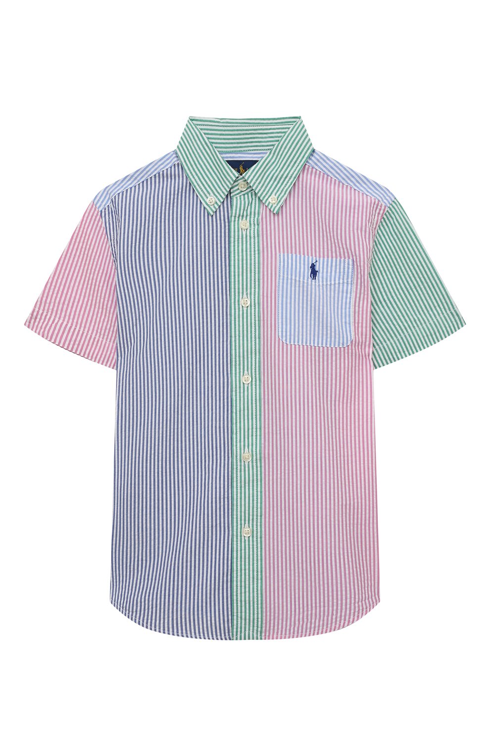 Рубашки Polo Ralph Lauren, Хлопковая рубашка Polo Ralph Lauren, Вьетнам, Разноцветный, Хлопок: 100%;, 12723810  - купить