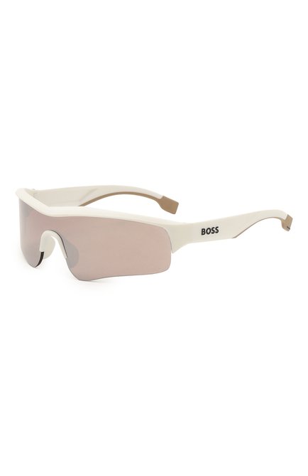 Женские солнцезащитные очки BOSS белого цвета, арт. 1607 VK6 | Фото 1 (Региональные ограничения белый список (Axapta Mercury): Не проставлено; Нос: Не проставлено)