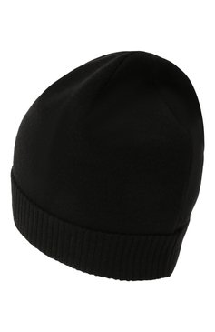 Мужская шерстяная шапка true CANOE черного цвета, арт. 4801010 | Фото 2 (Материал: Текстиль, Шерсть; Кросс-КТ: Трикотаж; Статус проверки: Проверена категория)