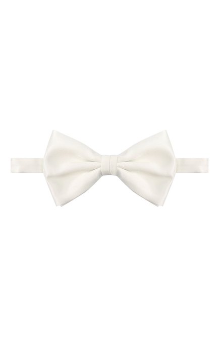 Мужской шелковый галстук-бабочка BRIONI белого цвета по цене 20650 руб., арт. 01L200/PZ411 | Фото 1