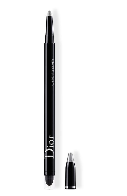 Подводка для глаз diorshow 24h stylo, 076 жемчужный серебряный DIOR  цвета, арт. C014300076 | Фото 1