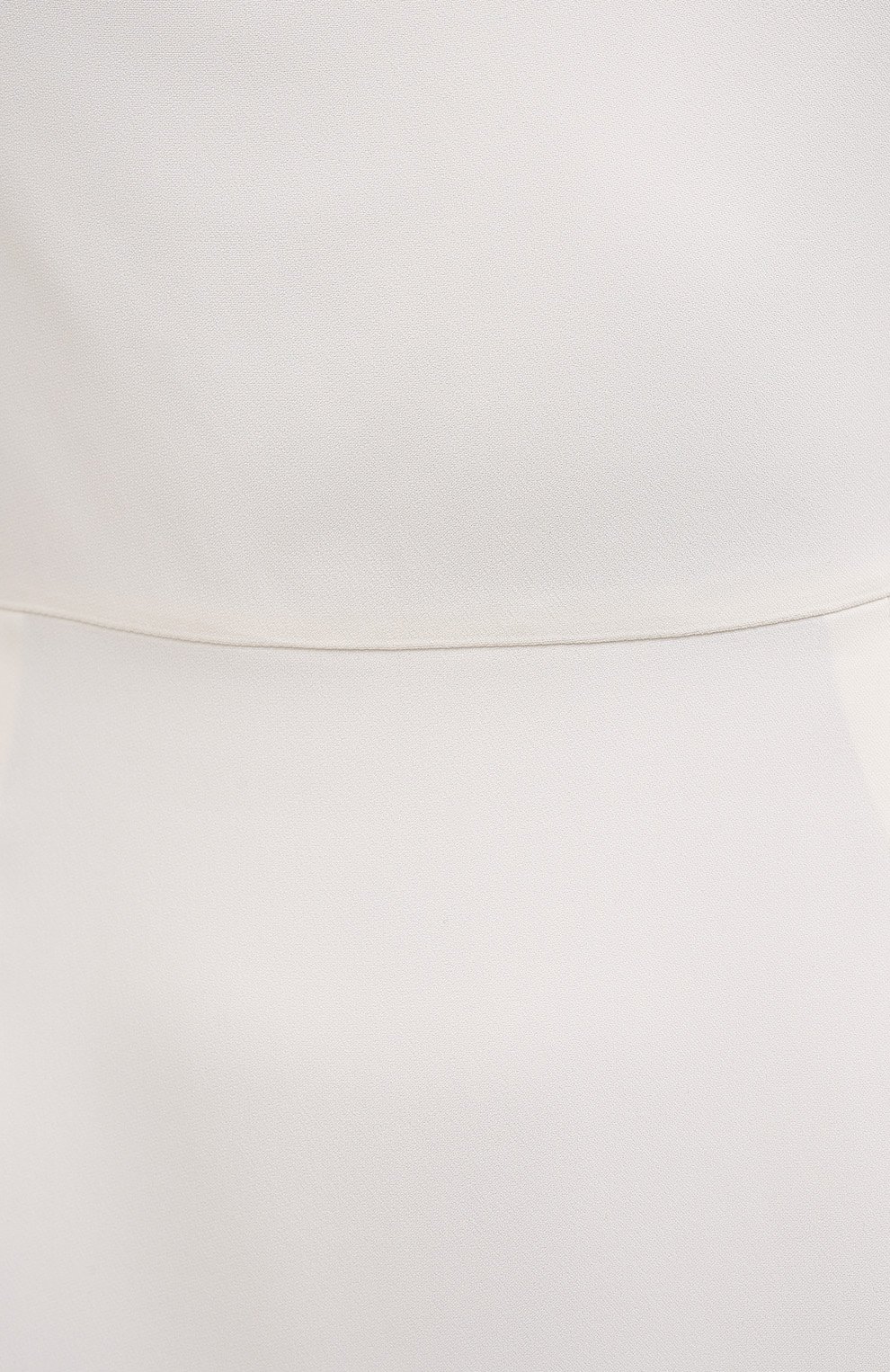 Женское платье VALENTINO белого цвета, арт. VB3VAV9765C | Фото 5 (Женское Кросс-КТ: платье-футляр, Платье-одежда; Материал внешний: Синтетический материал, Вискоза; Региональные ограничения белый список (Axapta Mercury): RU; Материал с плава: Проставлено; Стили: Классический; Длина Ж (юбки, платья, шорты): Миди; Случай: Формальный; Драгоценные камни: Проставлено; Материал подклада: Вискоза)