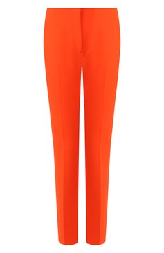 Женские шерстяные брюки RALPH LAUREN оранжевого цвета, арт. 290763221 | Фото 1 (Материал внешний: Шерсть; Длина (брюки, джинсы): Стандартные; Женское Кросс-КТ: Брюки-одежда; Силуэт Ж (брюки и джинсы): Прямые; Материал сплава: Проставлено; Драгоценные камни: Проставлено; Стили: Кэжуэл; Статус проверки: Проверена категория)