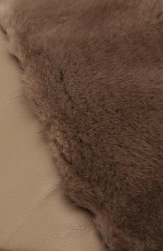 Мужская кепка из меха норки FURLAND коричневого цвета, арт. 0076802110103300000 | Фото 3 (Материал: Натуральный мех; Статус проверки: Проверена категория)