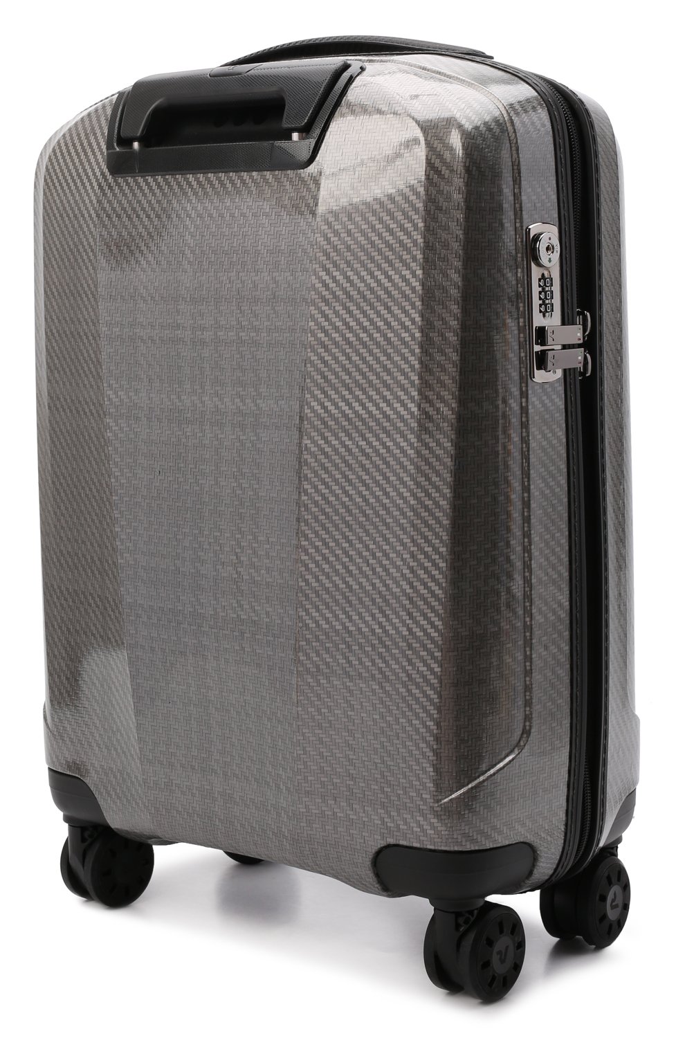 Женский дорожный чемодан we are glam RONCATO серого цвета, арт. 59530162 | Фото 2 (Материал: Пластик; Размер: large; Ограничения доставки: oversized)