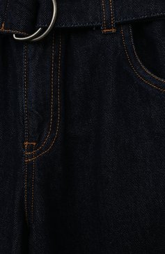 Детские джинсы PHILOSOPHY DI LORENZO SERAFINI KIDS темно-синего цвета, арт. PJPA121/DF007-BHUNI/10A-14A | Фото 3 (Материал внешний: Хлопок)