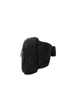 Мужская текстильная поясная сумка ALEXANDER MCQUEEN черного цвета, арт. 704322/1AAAK1000 | Фото 4 (Случай: Повседневный; Стили: Спорт-шик; Ремень/цепочка: На ремешке; Материал: Текстиль; Размер: small)