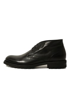 Мужские кожаные ботинки PANTANETTI черного цвета, арт. 15813E/SHIVER | Фото 4 (Материал утеплителя: Натуральный мех; Мужское Кросс-КТ: Ботинки-обувь, Дезерты-обувь, зимние ботинки; Материал внутренний: Натуральная кожа; Подошва: Плоская)