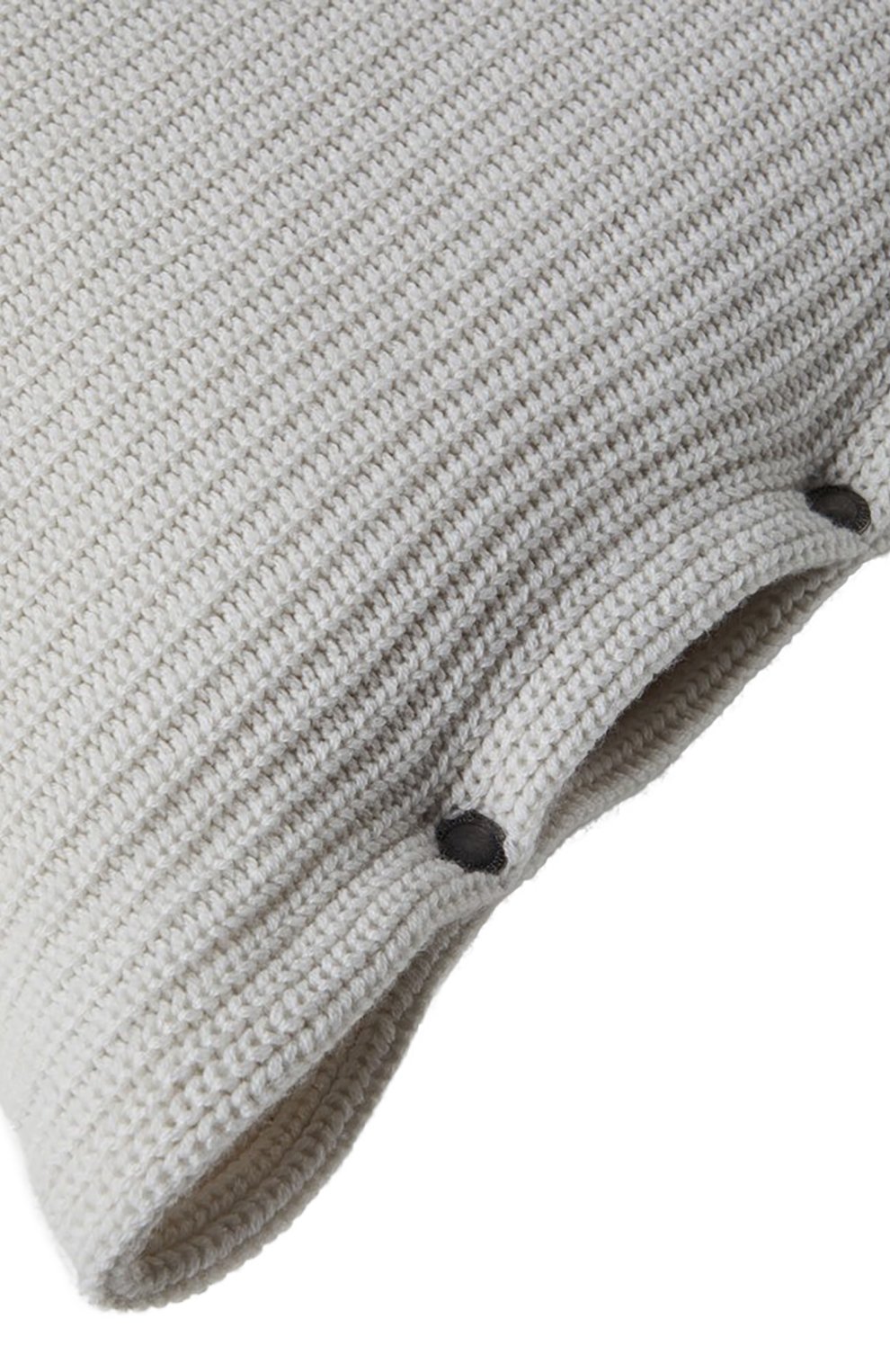 Большая подушка с наволочкой из кашемира BRUNELLO CUCINELLI кремвого цвета, арт. ML1205D02 | Фото 3 (Региональные ограничения белый список (Axapta Mercury): Не проставлено; Нос: Не проставлено)