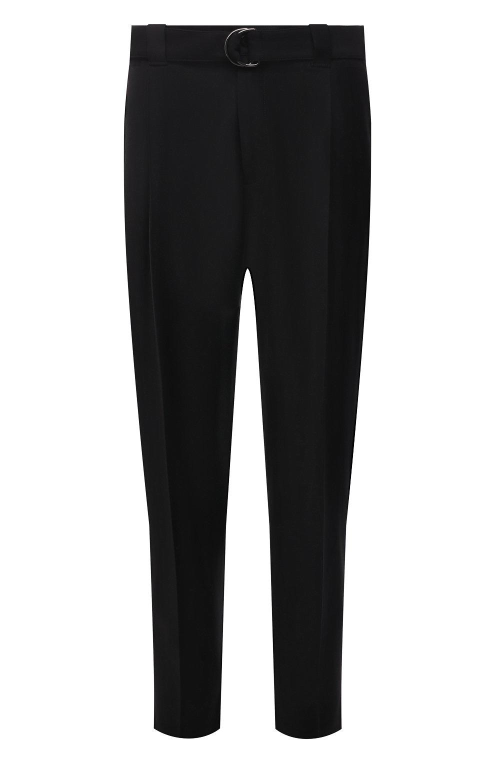 Мужские шерстяные брюки DOLCE & GABBANA черного цвета, арт. GWTCAT/FUCEG | Фото 1 (Материал внешний: Шерсть; Длина (брюки, джинсы): Стандартные; Случай: Повседневный; Стили: Классический; Материал подклада: Вискоза)