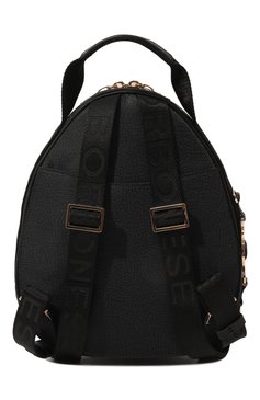 Женский рюкзак 011 BORBONESE черного цвета, арт. 924287 | Фото 6 (Материал: Текстиль; Стили: Кэжуэл)