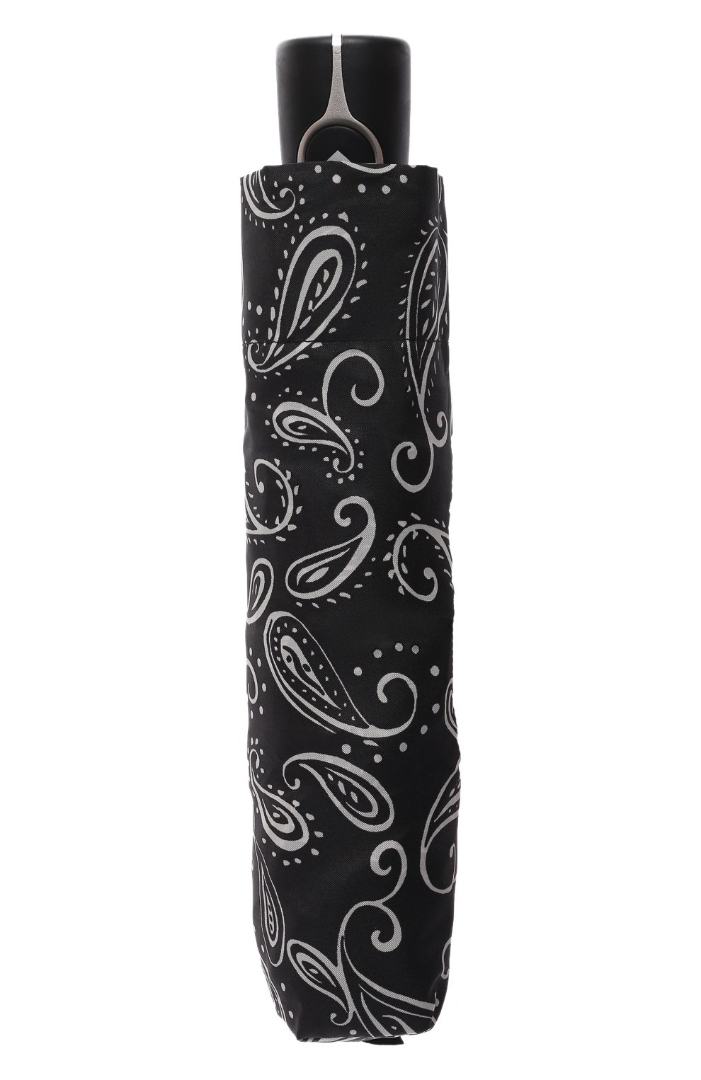 Женский складной зонт DOPPLER черно-белого цвета, арт. 7441465 BW05 | Фото 4 (Материал: Текстиль, Синтетический материал)