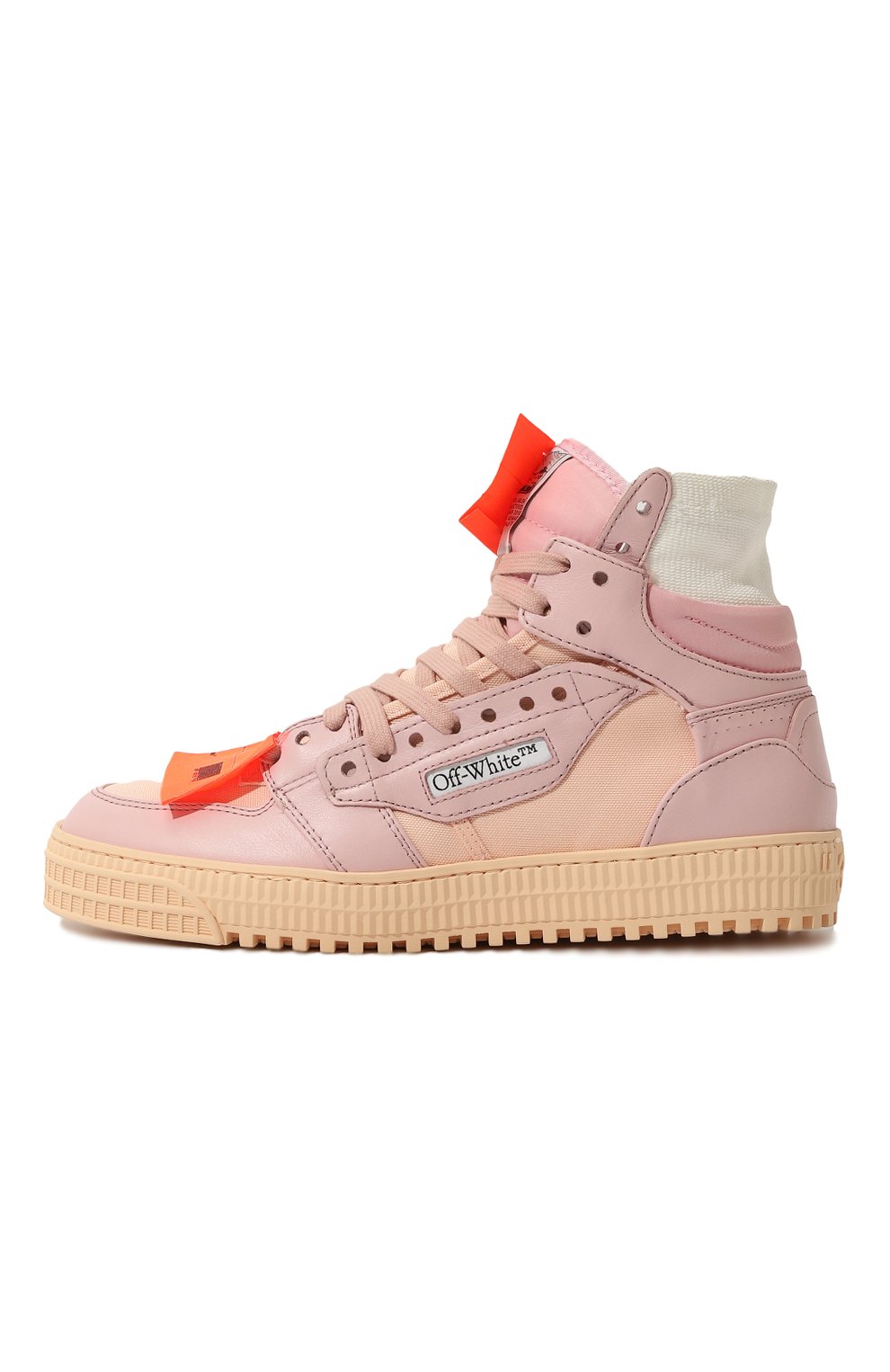 Комбинированные кеды Off-Court 3.0 Off-White  OWIA112C99LEA0023030 Фото 4