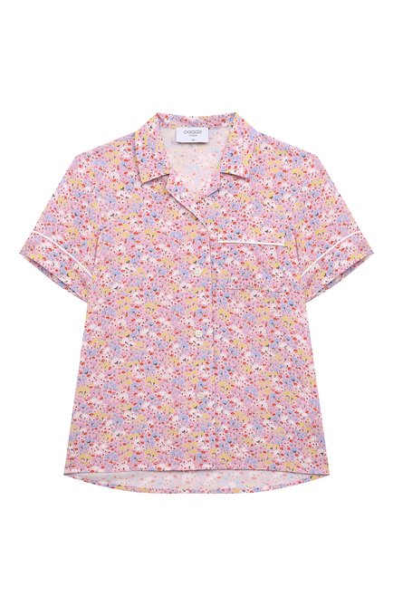 Детское блузка из вискозы PAADE MODE розового цвета по цене 12950 руб., арт. 222146148/4Y-8Y | Фото 1
