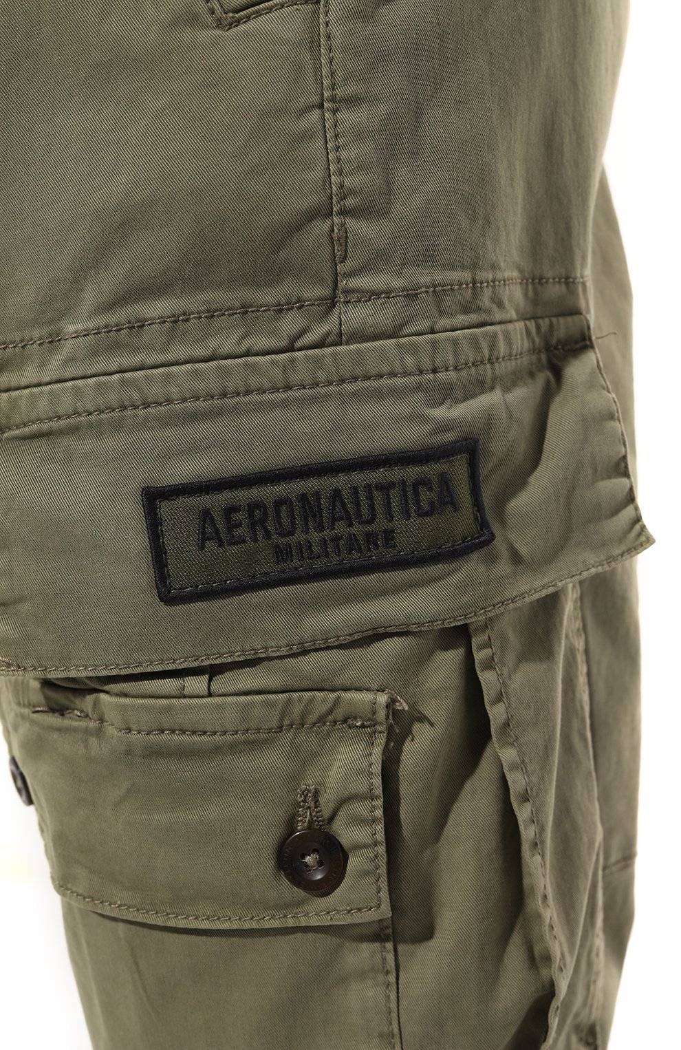 Хлопковые брюки-карго Aeronautica Militare  231/PA1528CT3093 Фото 5