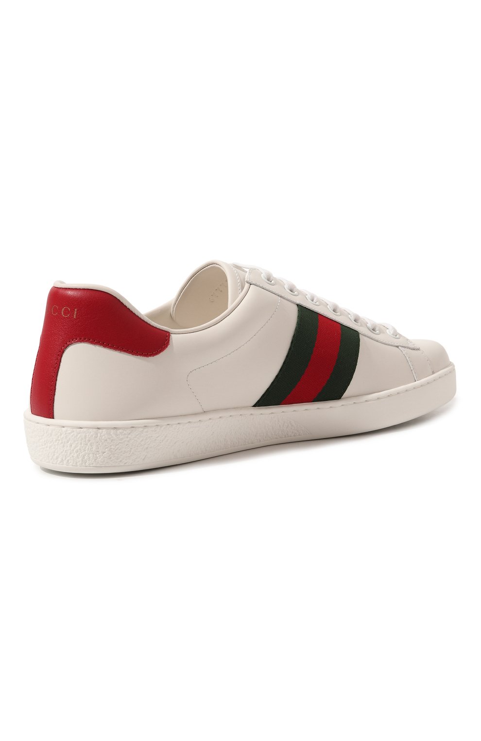 Кожаные кеды Gucci 100 Ace Gucci 677717 0FI60 Фото 5