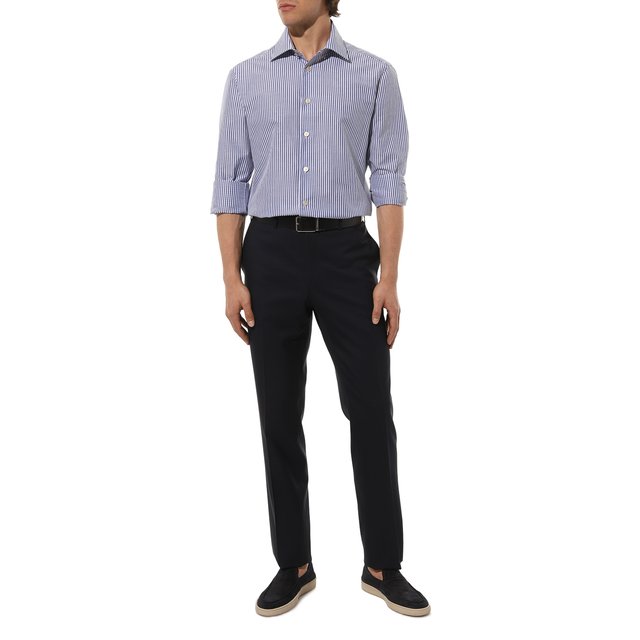 фото Замшевые слипоны officine creative