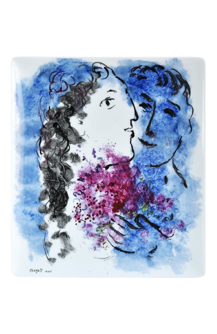 Блюдо les bouquets de fleurs de marc chagall BERNARDAUD разноцветного цвета, арт. 1828/8230 | Фото 1 (Статус проверки: Проверена категория; Ограничения доставки: fragile-2)
