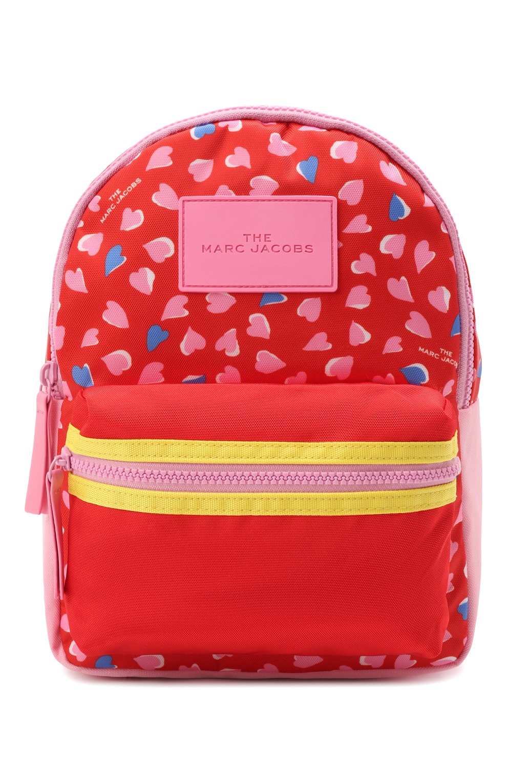 Детская рюкзак MARC JACOBS (THE) красного цвета, арт. W10189 | Фото 1 (Материал: Текстиль)