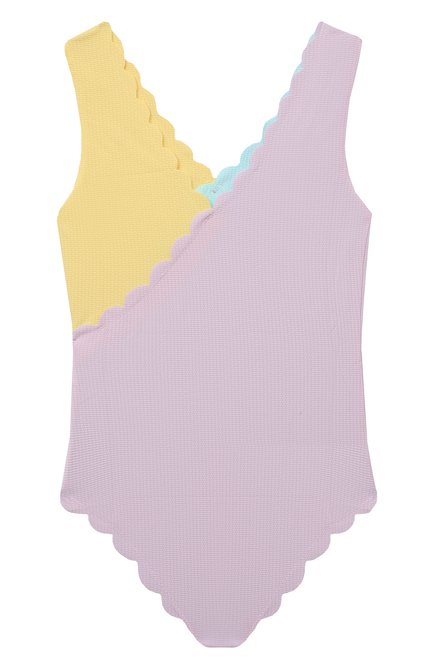 Детского слитный купальник MARYSIA BUMBY сиреневого цвета, арт. B0067 | Фото 2 (Материал сплава: Проставлено; Материал внешний: Синтетический материал; Нос: Не проставлено; Девочки Кросс-КТ: Купальники-пляж)