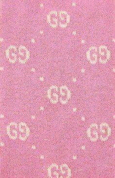 Детские хлопковые гольфы GUCCI розового цвета, арт. 480715/4K443 | Фото 2 (Материал: Текстиль, Хлопок; Кросс-КТ: Гольфы)