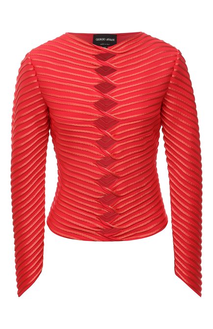 Женский пуловер GIORGIO ARMANI красного цвета по цене 199500 руб., арт. 3LAM11/AM43Z | Фото 1