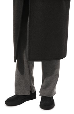 Мужские замшевые ботинки PANTANETTI черного цвета, арт. 16340A | Фото 3 (Материал внешний: Замша; Мужское Кросс-КТ: Ботинки-обувь; Материал внутренний: Натуральная кожа; Материал утеплителя: Без утеплителя; Подошва: Массивная)