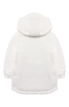 Детского пуховая куртка MONCLER белого цвета, арт. G1-951-1C508-20-54A91 | Фото 2 (Кросс-КТ НВ: Куртки; Региональные ограничения белый список (Axapta Mercury): RU)