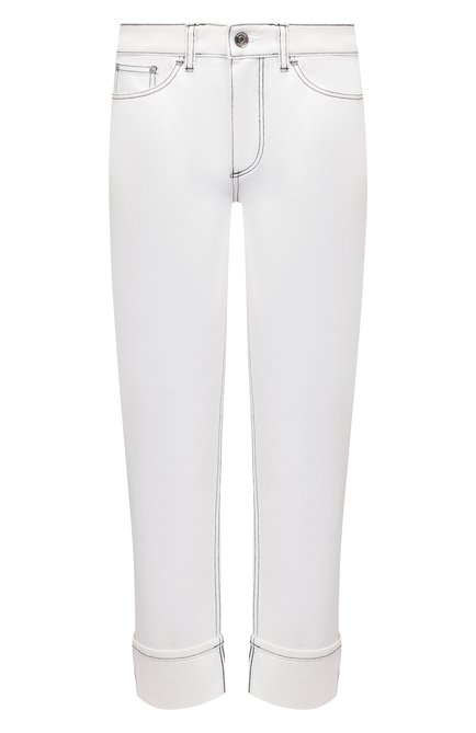 Женские джинсы BURBERRY белого цвета по цене 59750 руб., арт. 8039282 | Фото 1